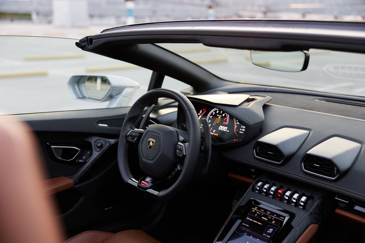 Lamborghini Huracan Evo Spyder Interior