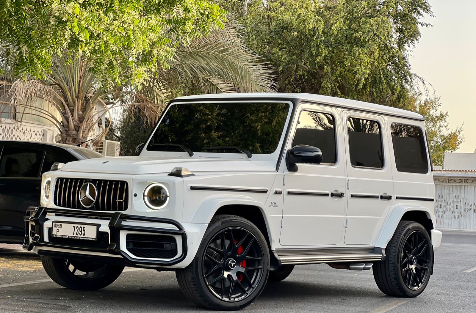 Mercedes G63 White Interior