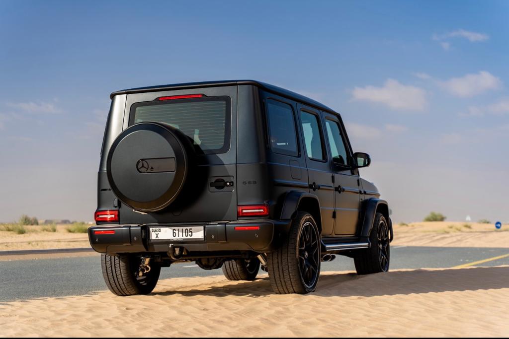 Mercedes G63 Matte Interior