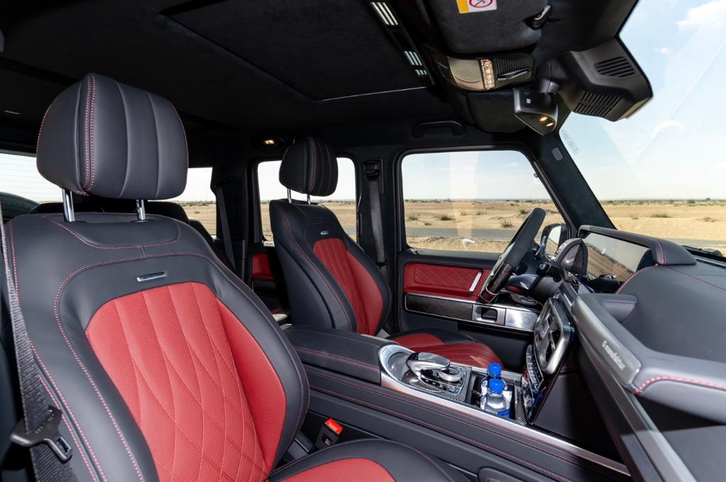 Mercedes G63 Matte Interior