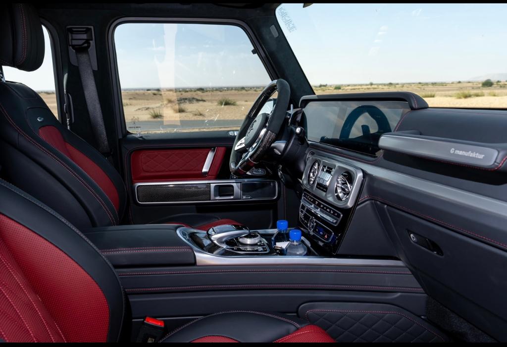 Mercedes G63 Matte Interior