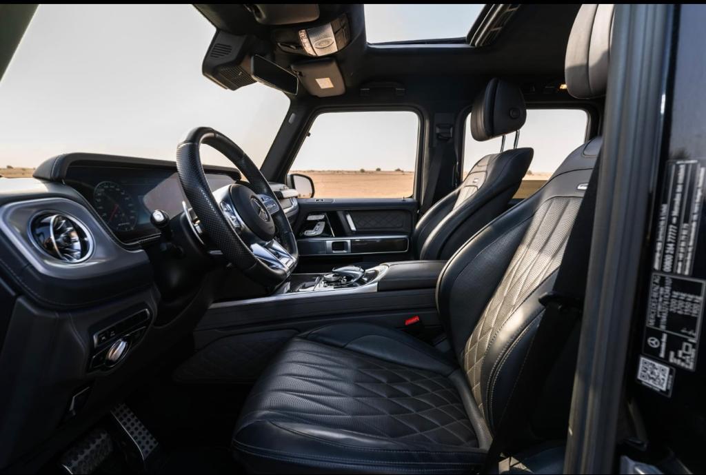 Mercedes G63 Interior