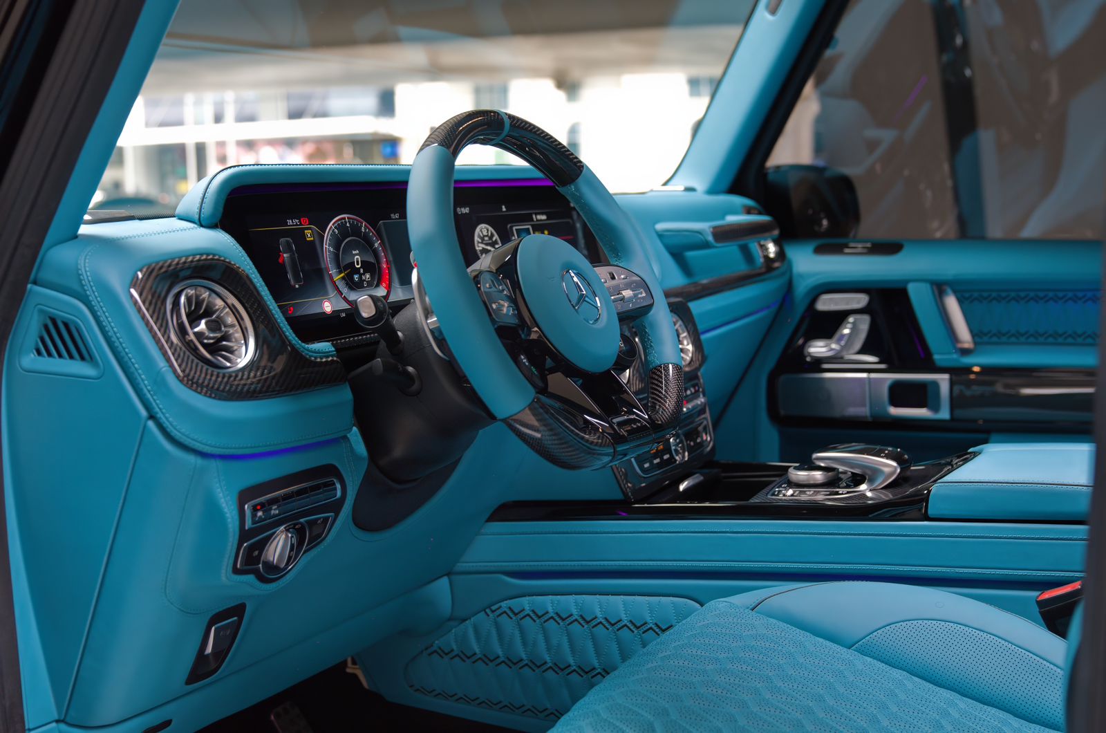 Mercedes G63 Brabus Interior