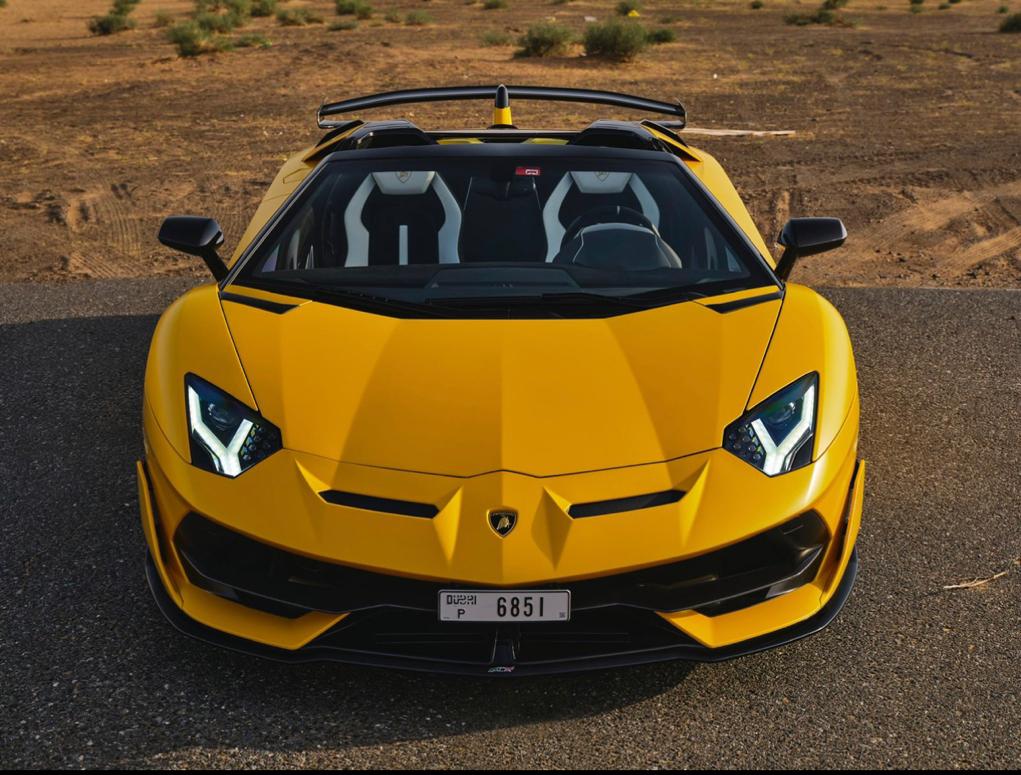 Lamborghini Aventador SVJ Roadster Interior