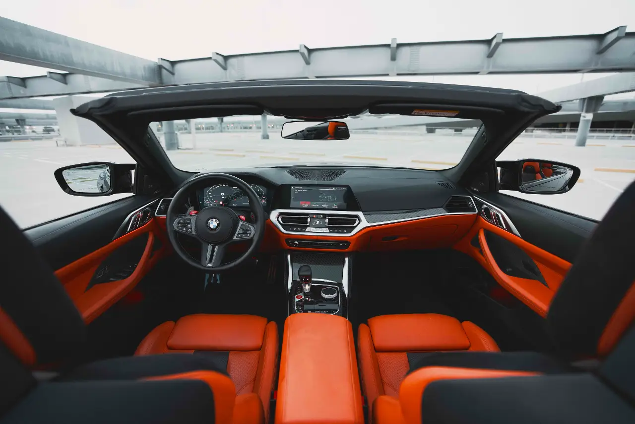 BMW M4 Competition Convertible Interior