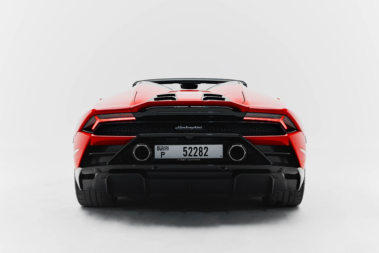 Lamborghini Huracan Evo Spyder Interior