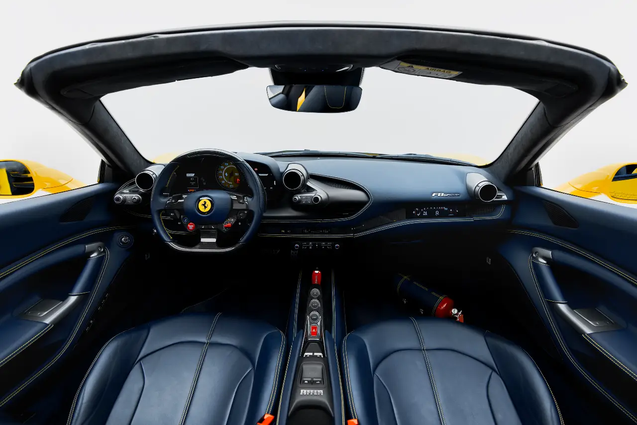 Ferrari F8 Spider Interior
