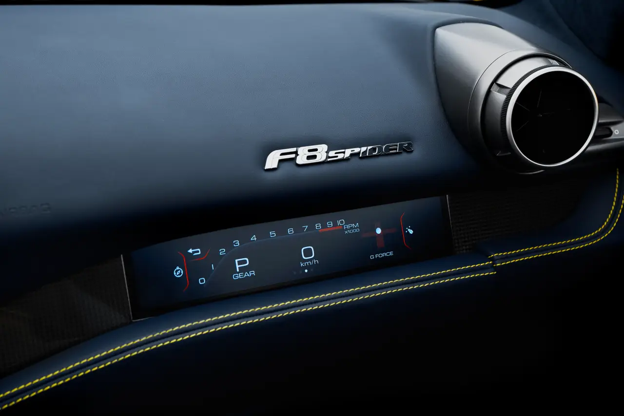 Ferrari F8 Spider Interior