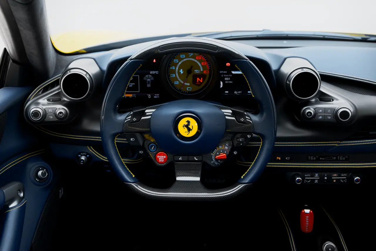 Ferrari F8 Spider Interior
